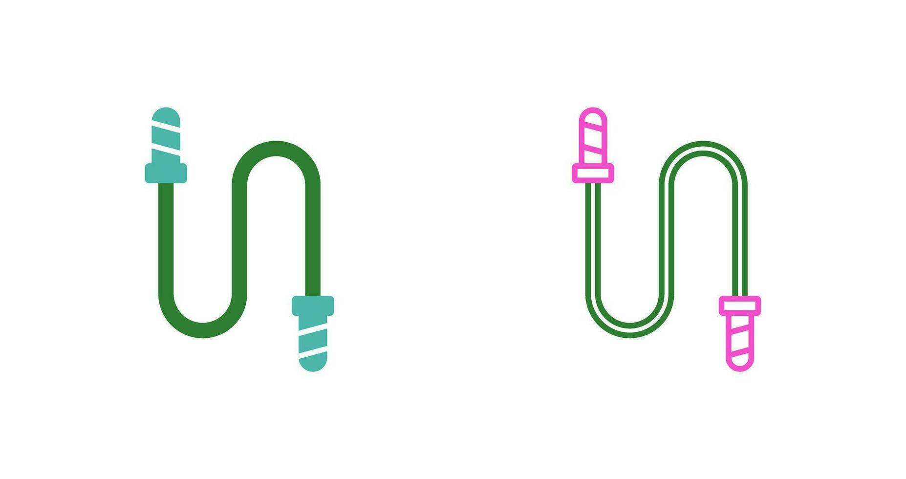 Jumping Rope Vector Icon