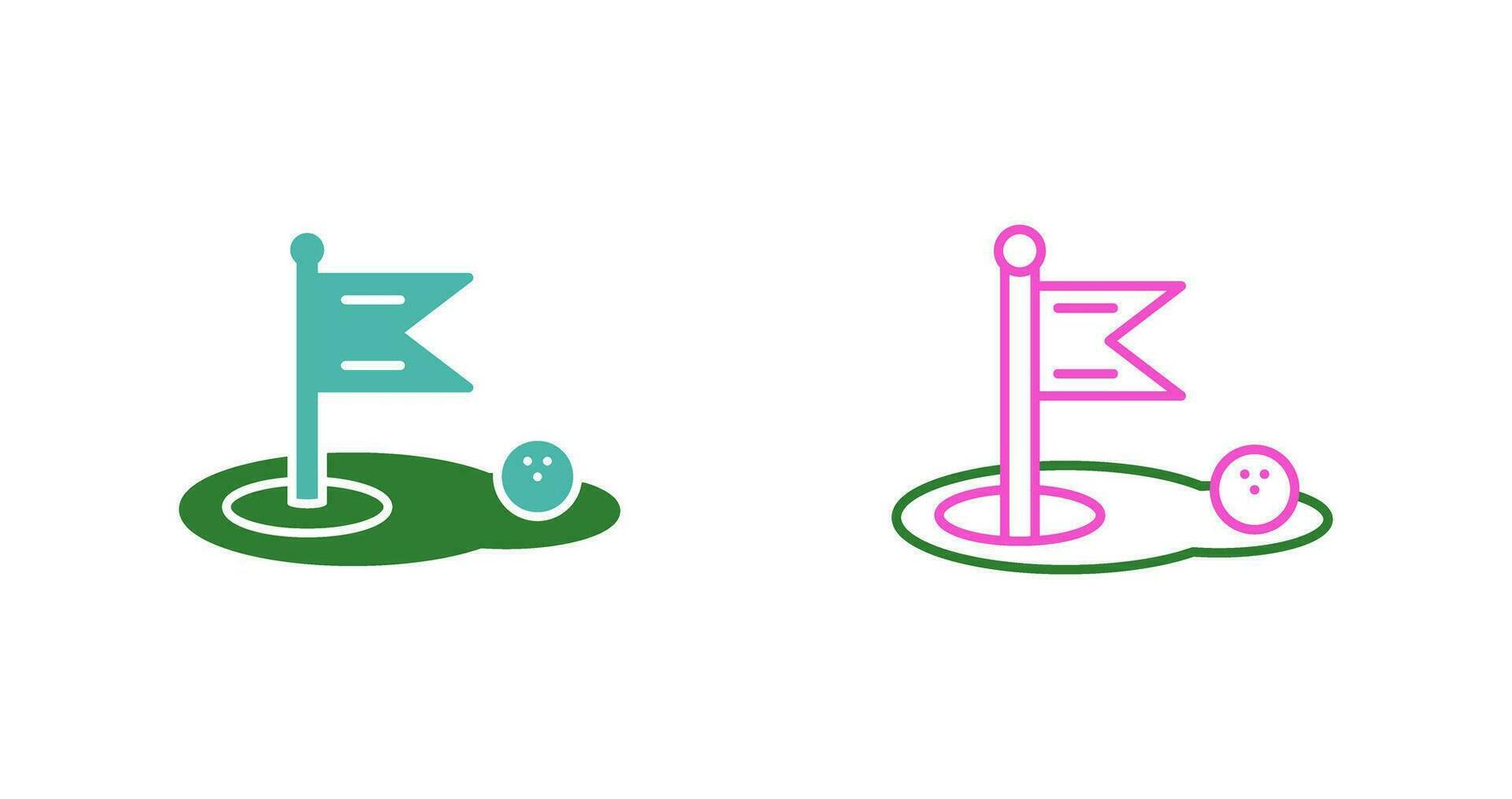 Golf Vector Icon