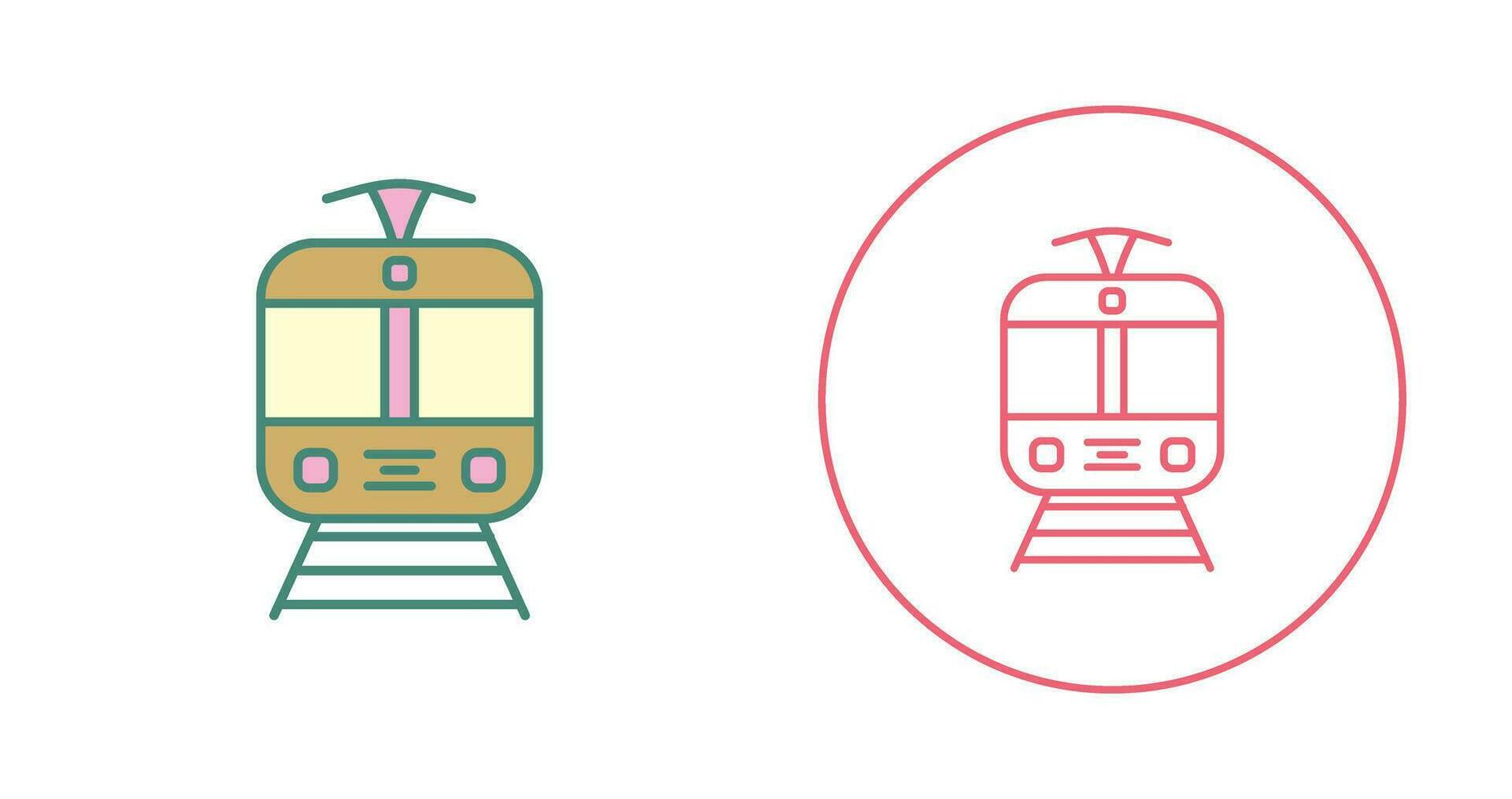 Tram Vector Icon