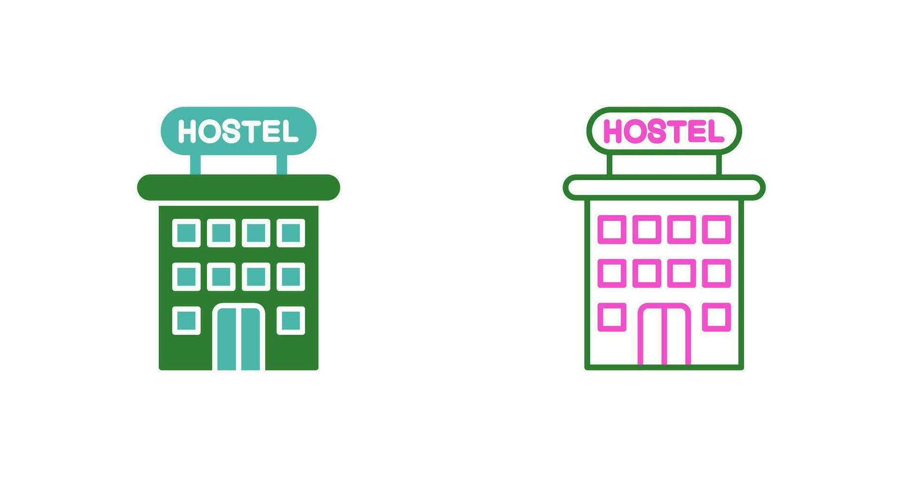 Hostel Vector Icon