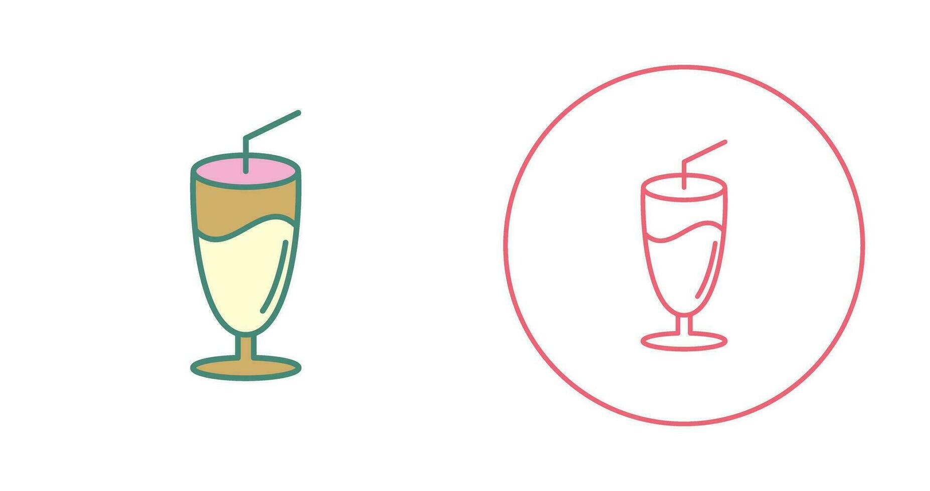Milkshake Vector Icon