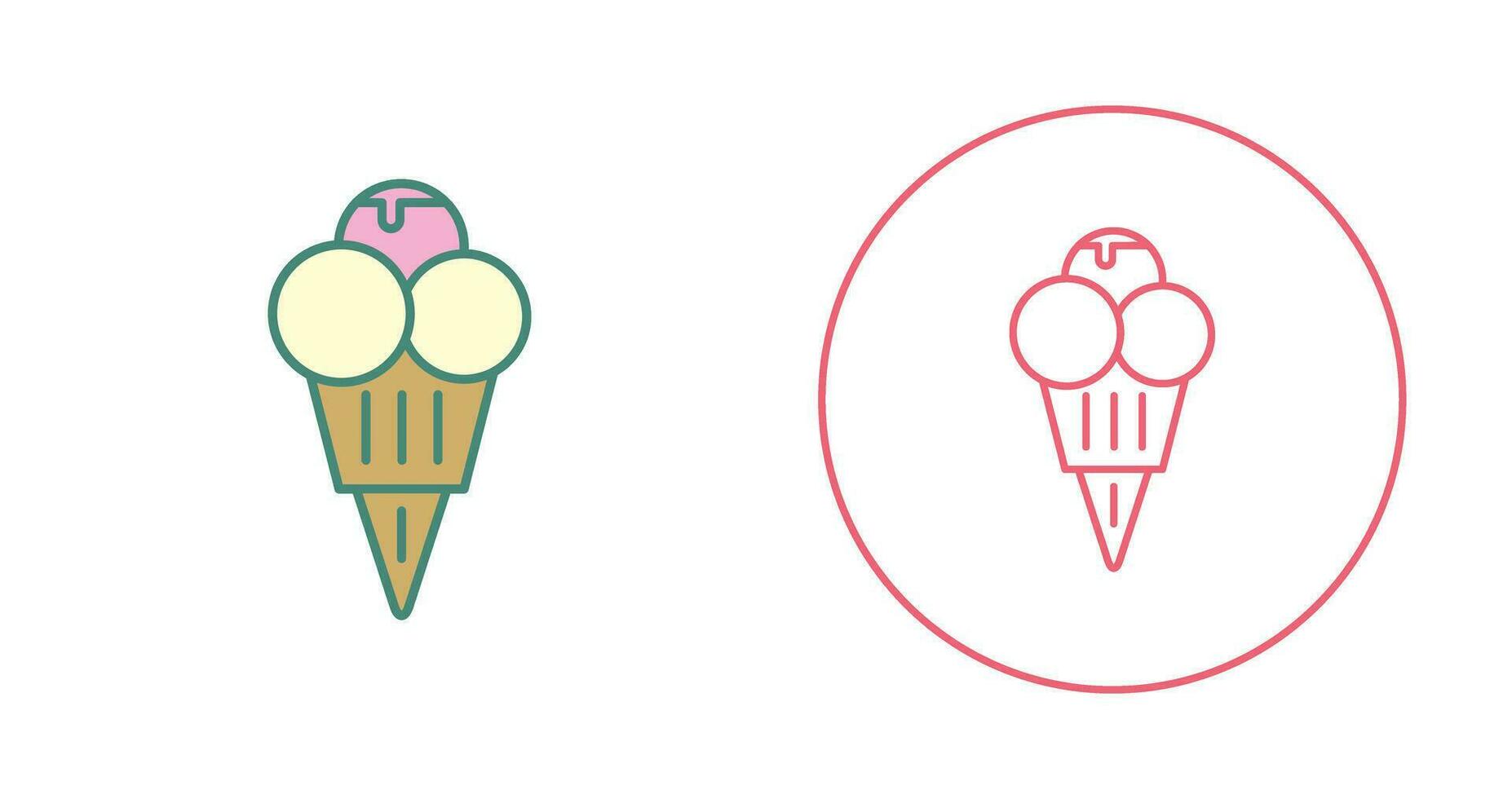 Ice cream Vector Icon