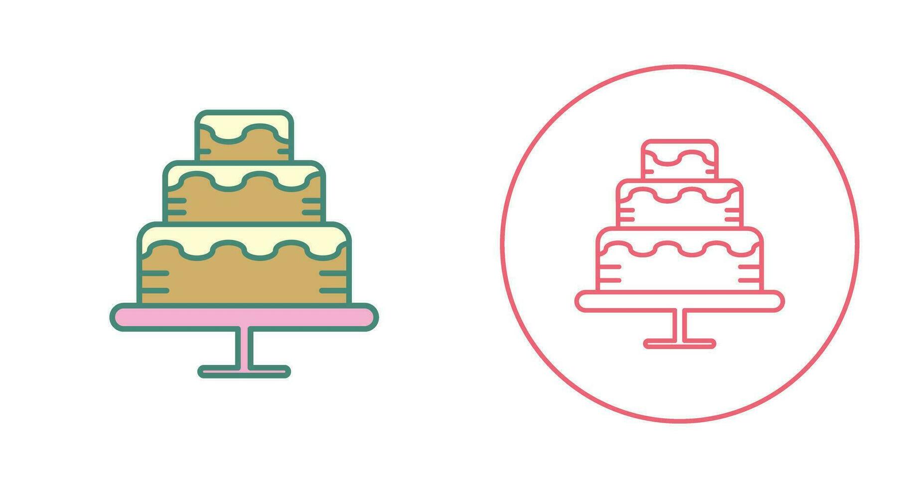 Cake Vector Icon