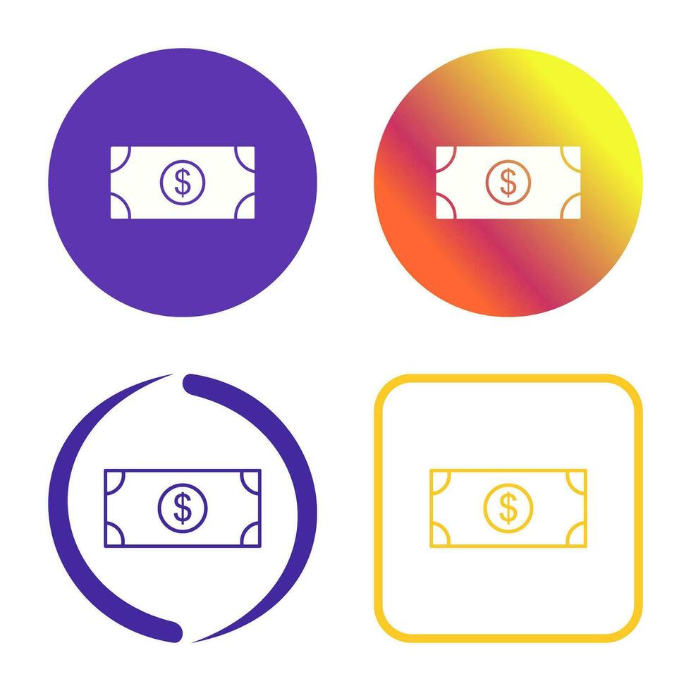 Dollar Bill Vector Icon