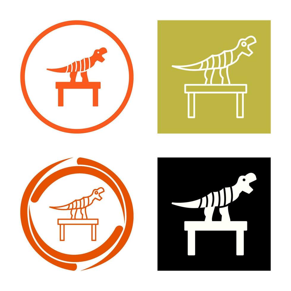 Bones Exhibit Vector Icon