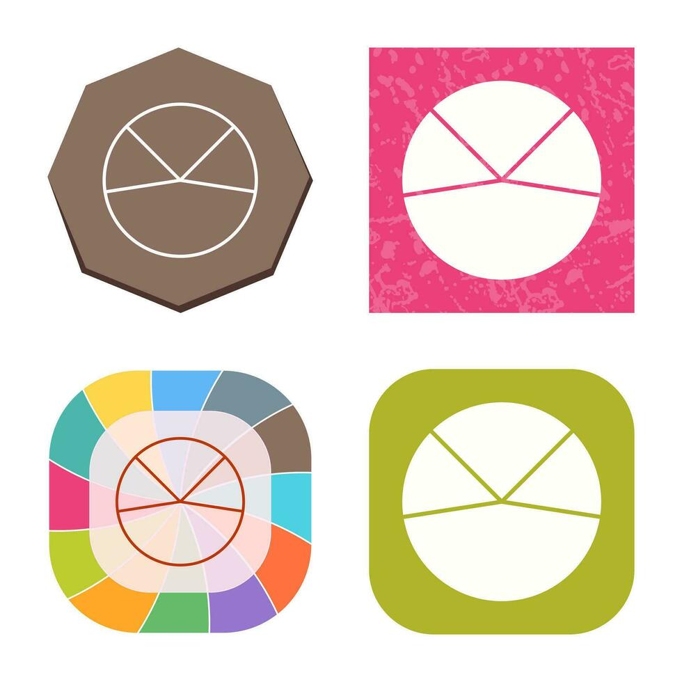 Pie Chart Analysis Vector Icon