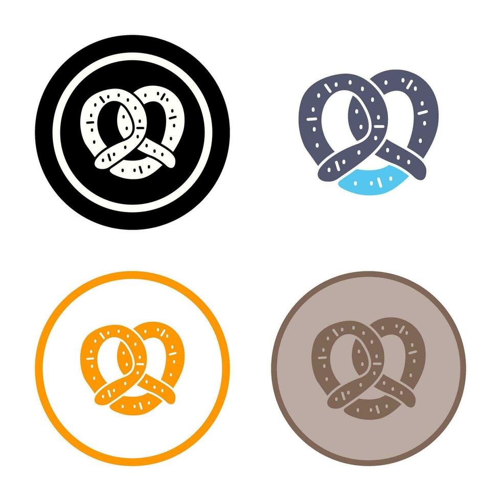 Pretzel Vector Icon