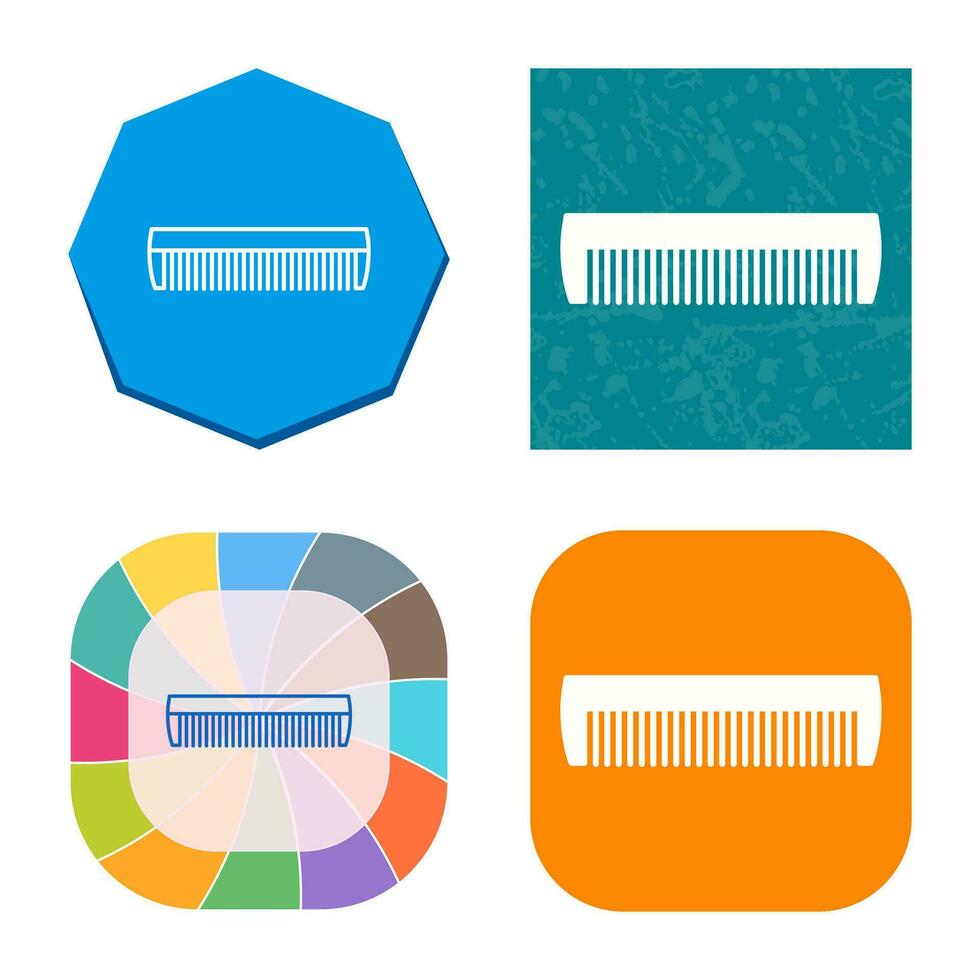 Comb Vector Icon
