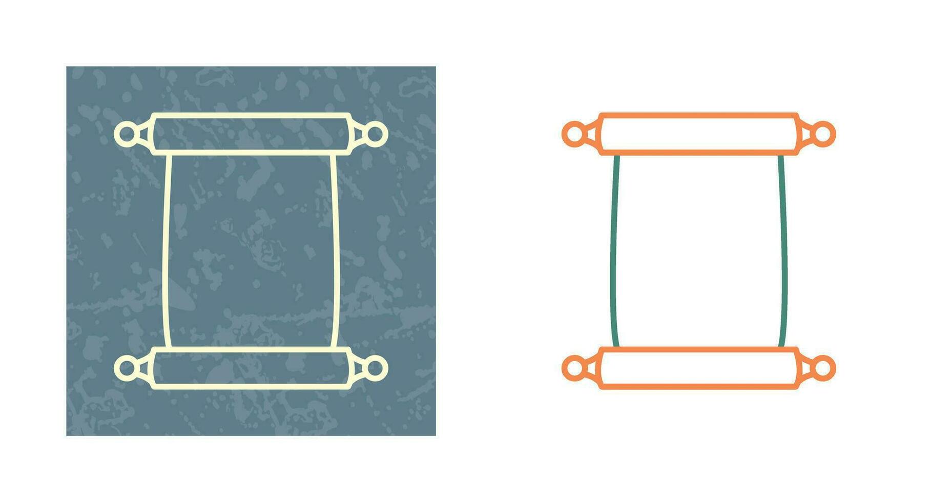 Scroll of Paper Vector Icon