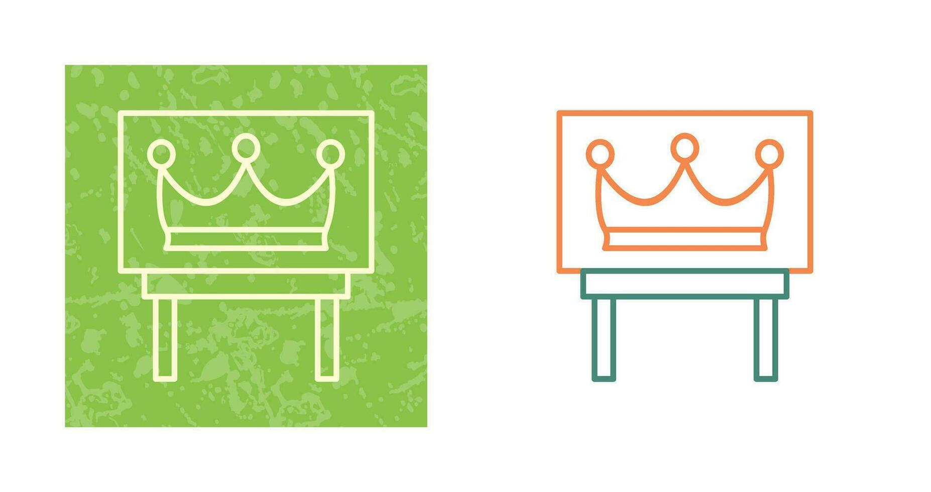 Crown Exhibit Vector Icon