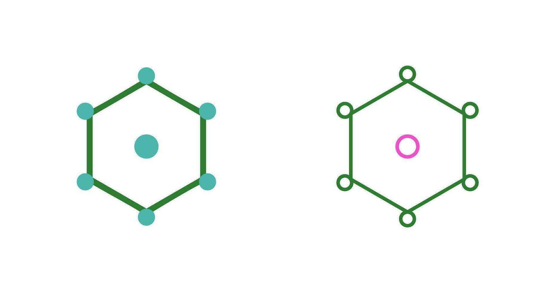 Unique Nodes Vector Icon