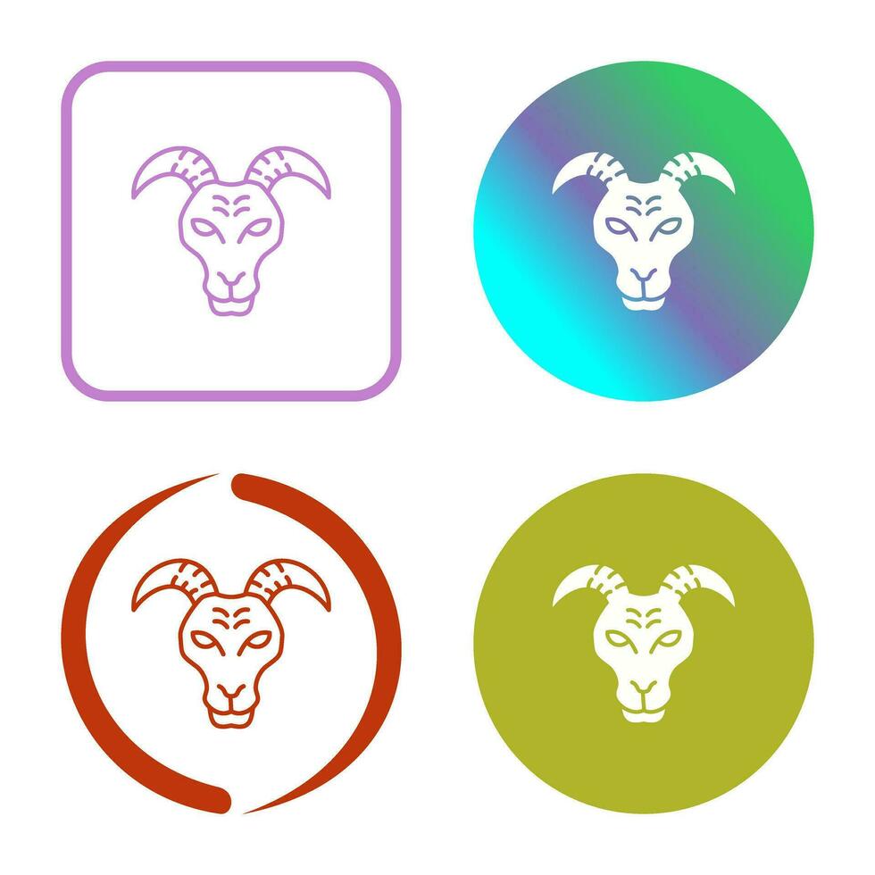 Goat Vector Icon