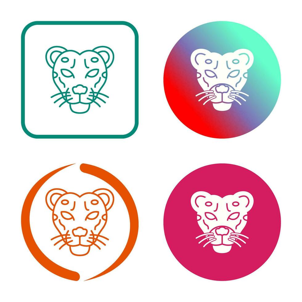 Cheetah Vector Icon