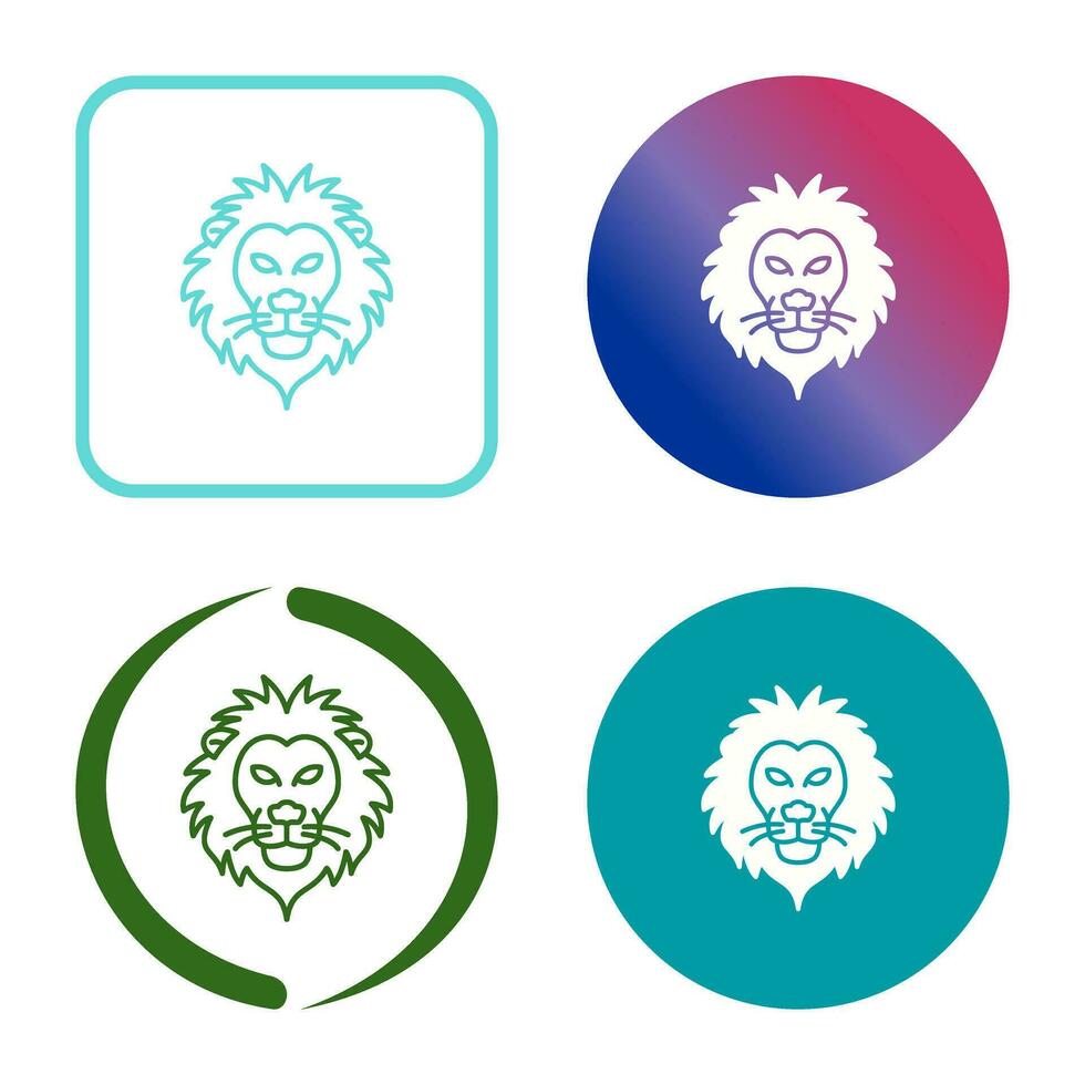 Lion Vector Icon