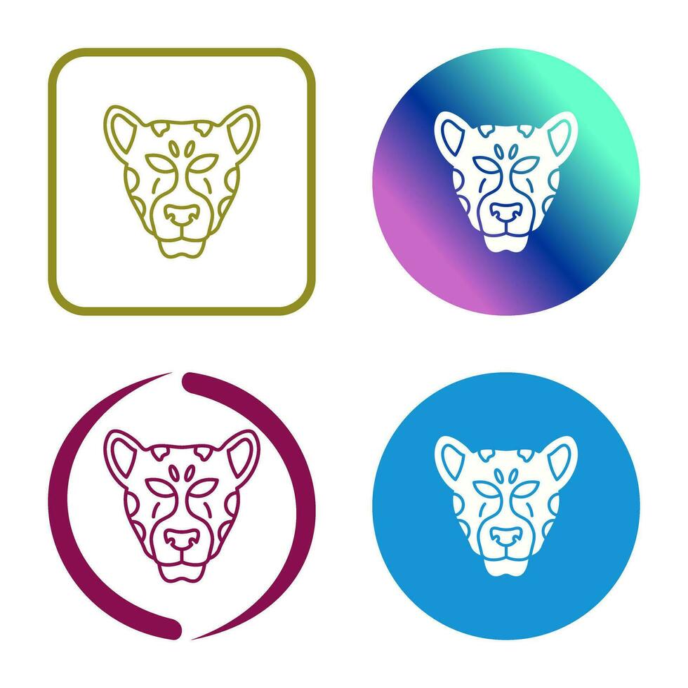 leopard Vector Icon