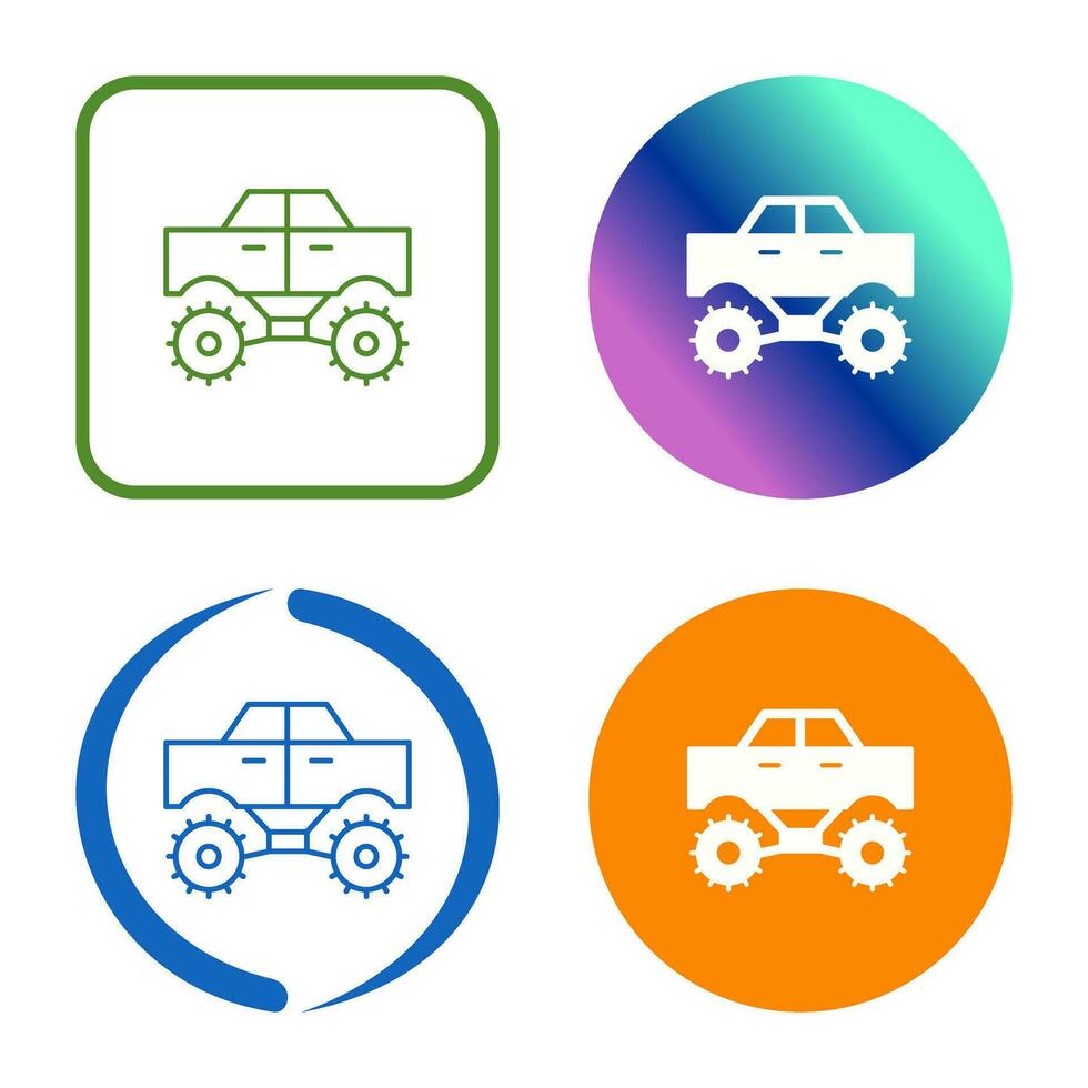 Monster Truck Vector Icon