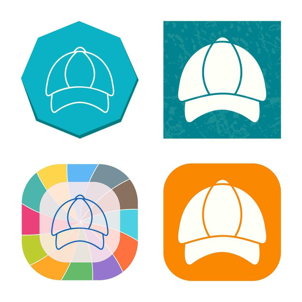 P Cap Vector Icon