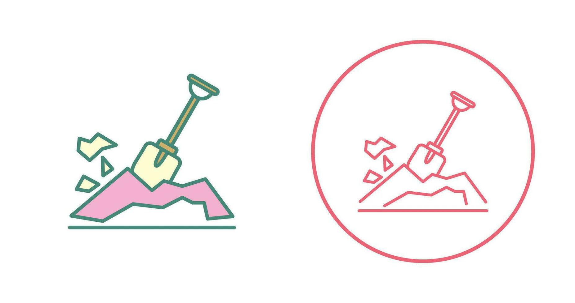 Digging Vector Icon