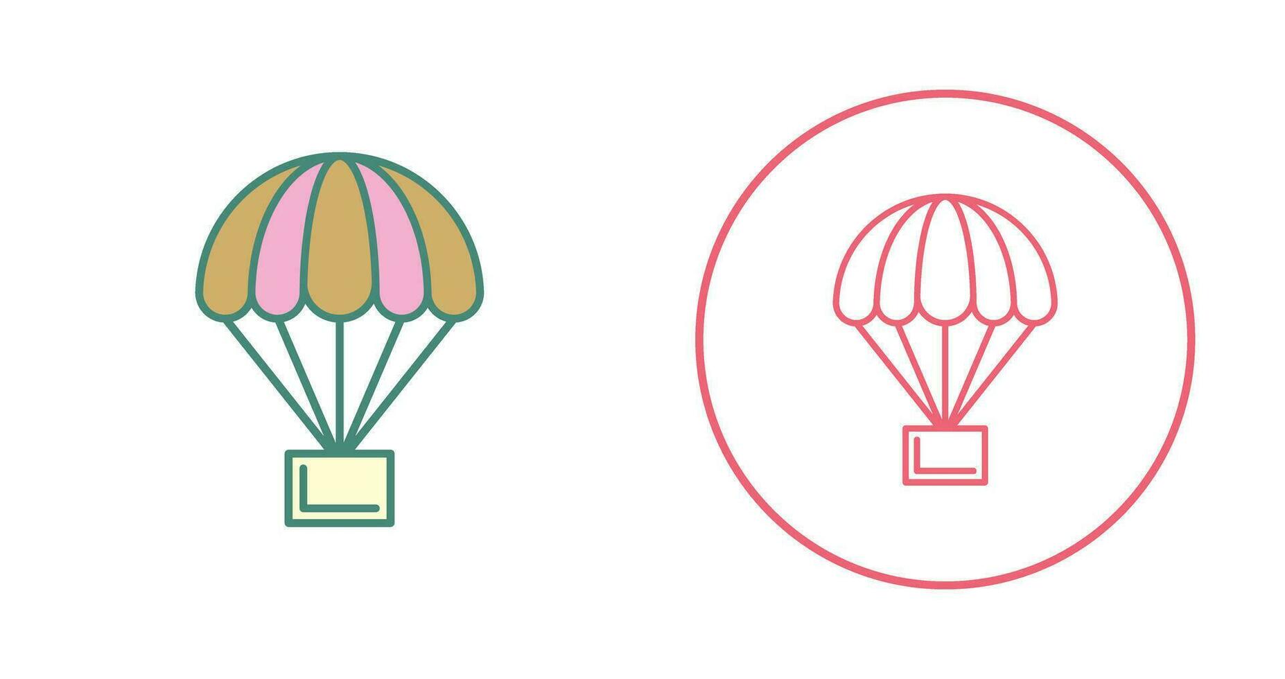 Parachute Vector Icon