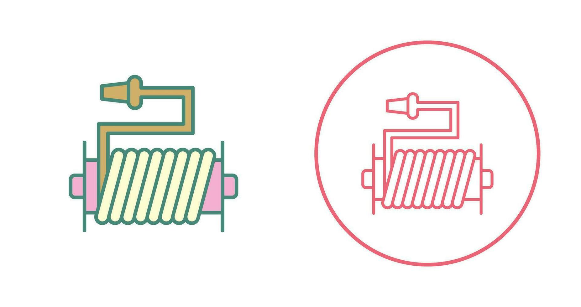 Water Hose Vector Icon