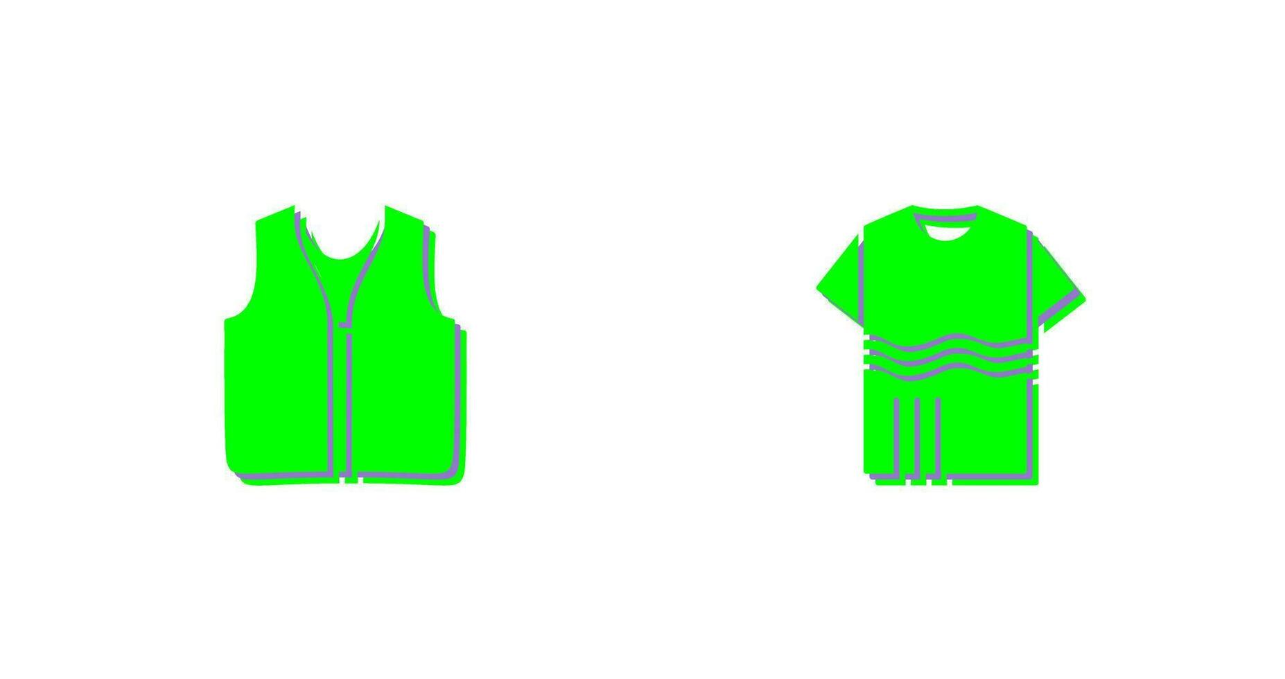 Swimming Vest and Accessory Icon vector