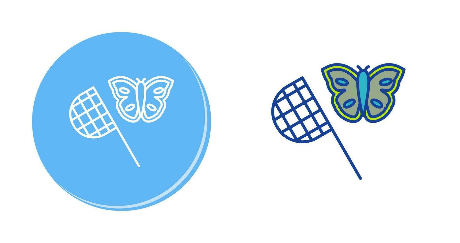 Butterfly Catcher Vector Icon