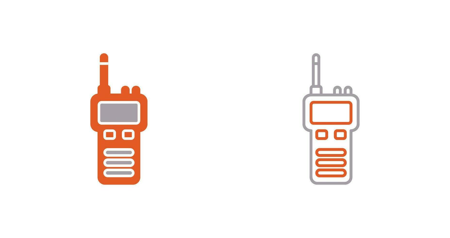 Walki Talkie Vector Icon