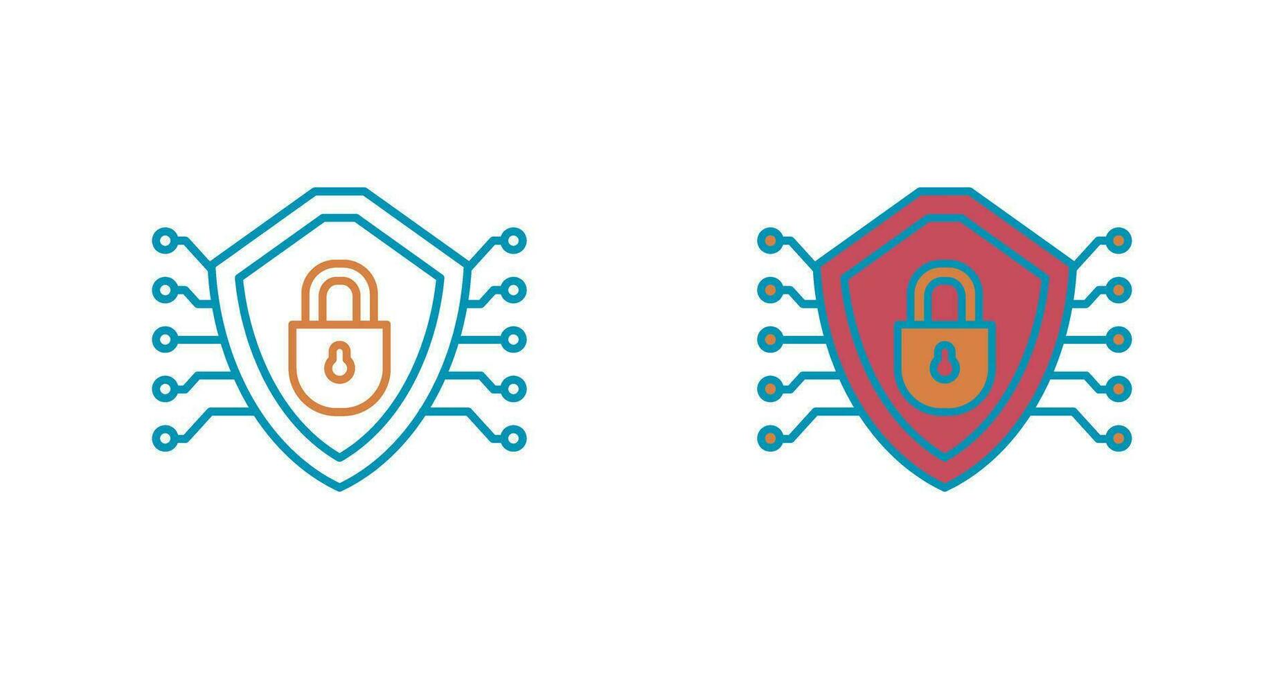 Cyber Security Vector Icon