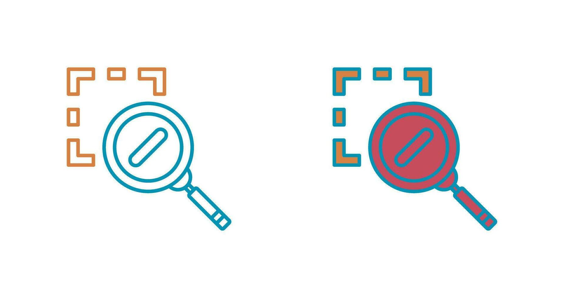 Zoom Out Vector Icon