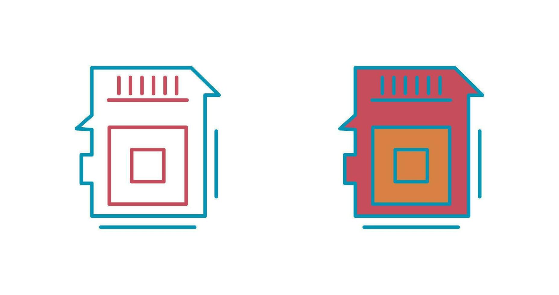 Sd Card Vector Icon