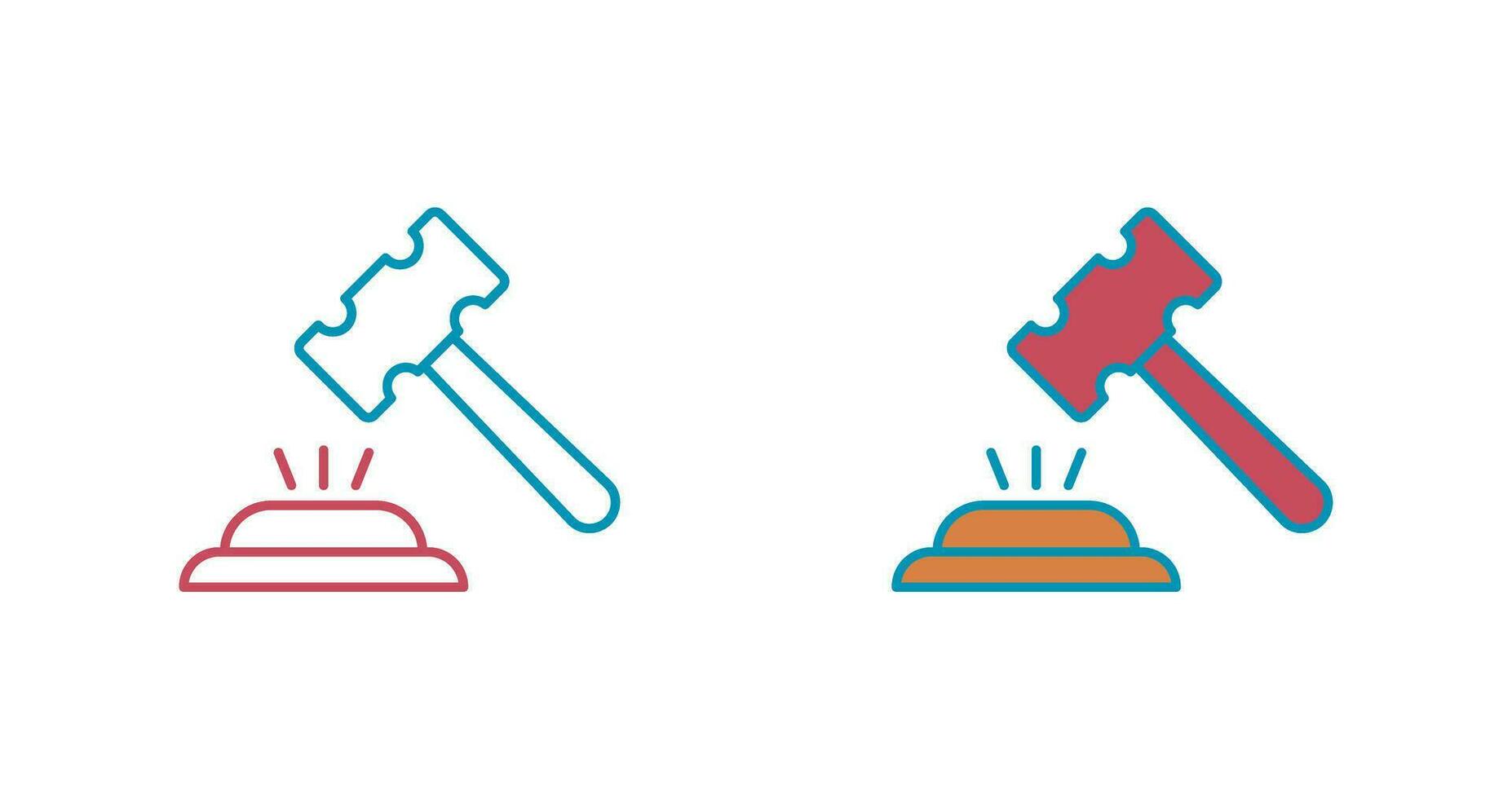 Gavel Vector Icon