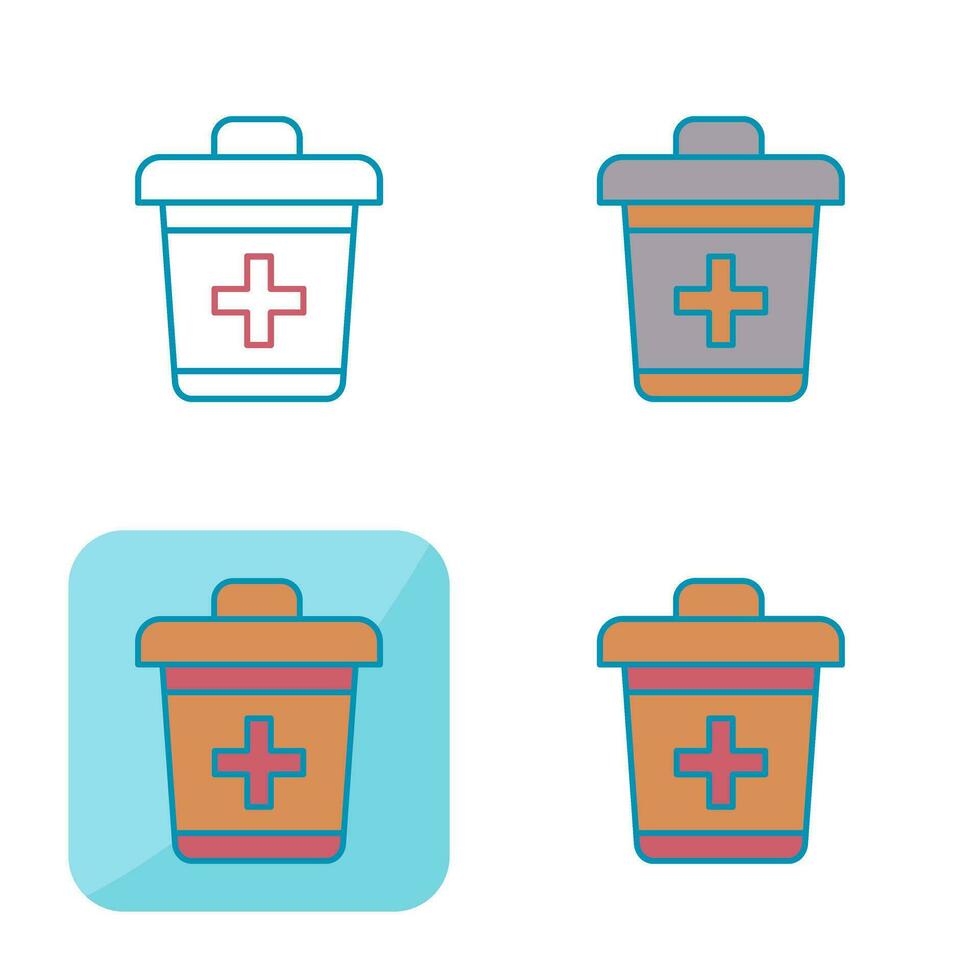 Dustbin Vector Icon