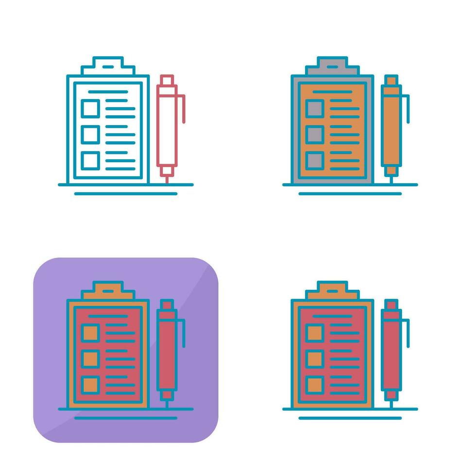 Check List Vector Icon
