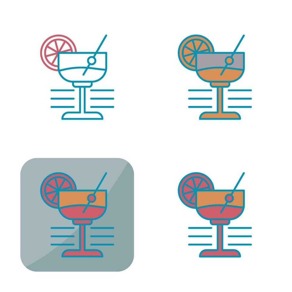 Martini Vector Icon