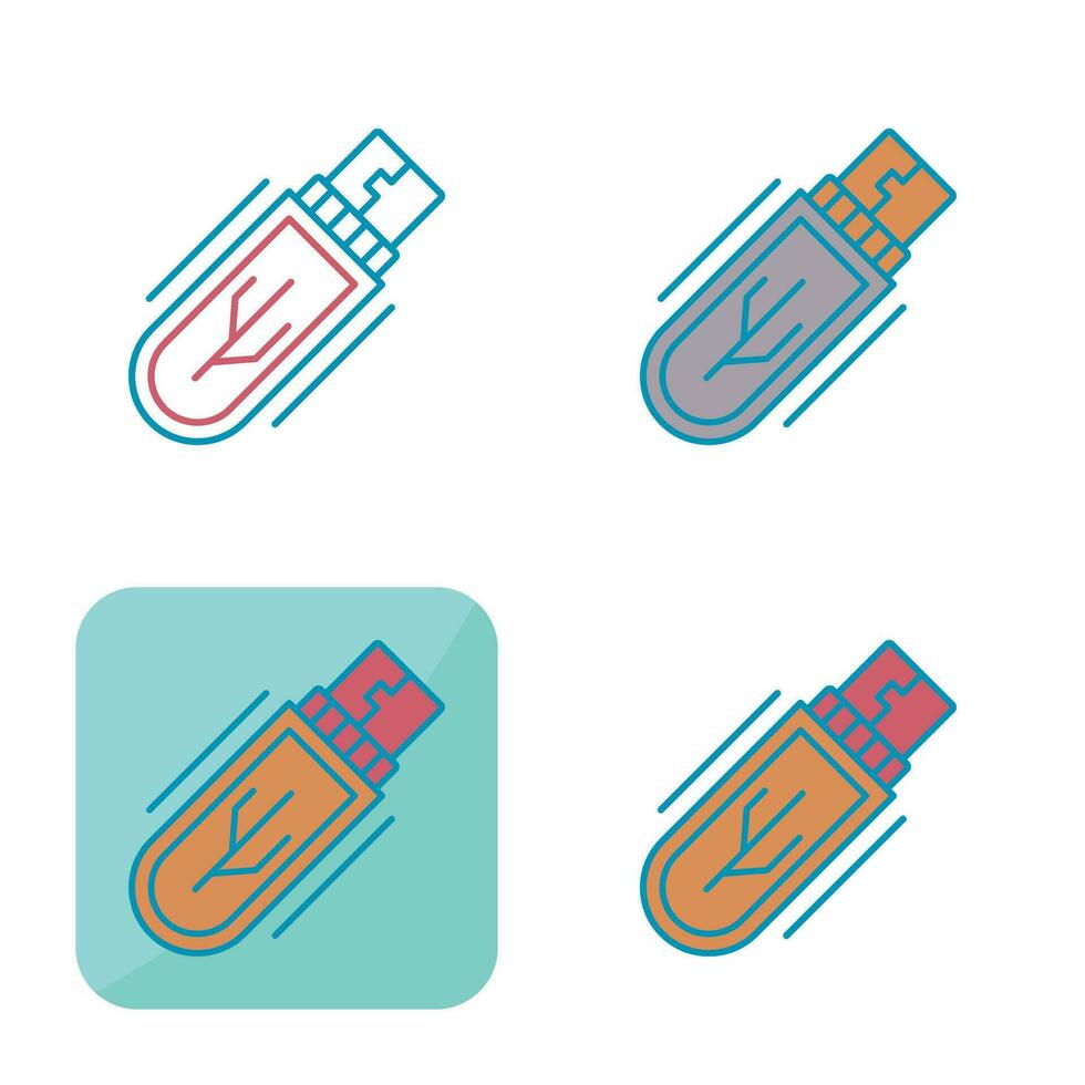 Usb Drive Vector Icon