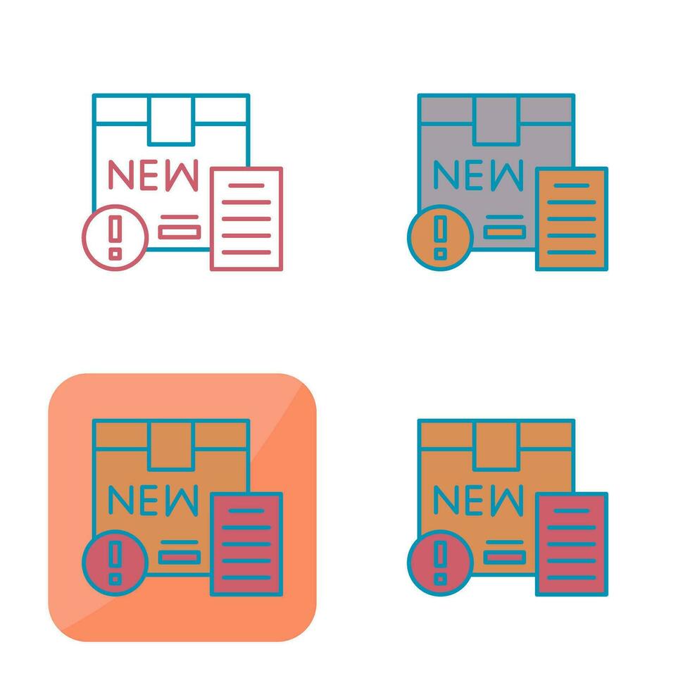 New Product Vector Icon
