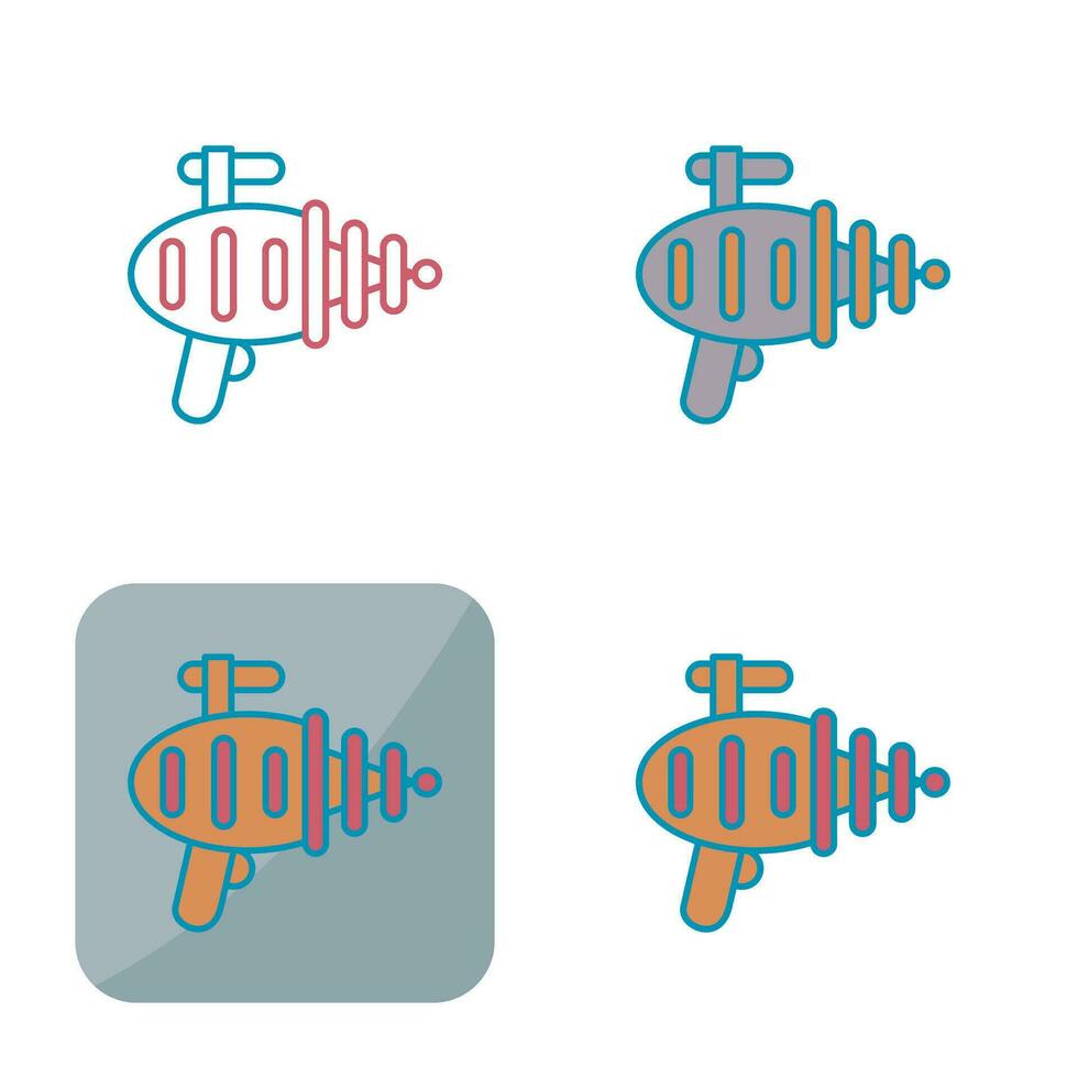 Laser Gun Vector Icon