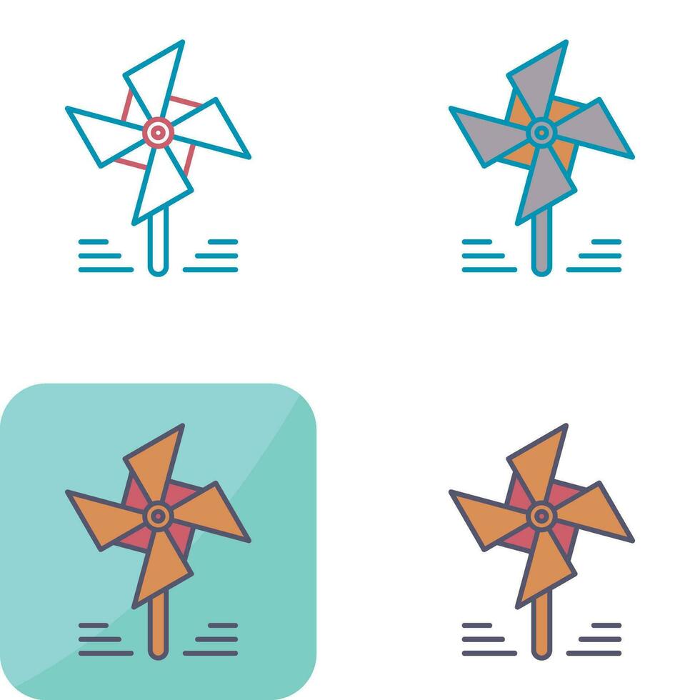 Pinwheel Vector Icon