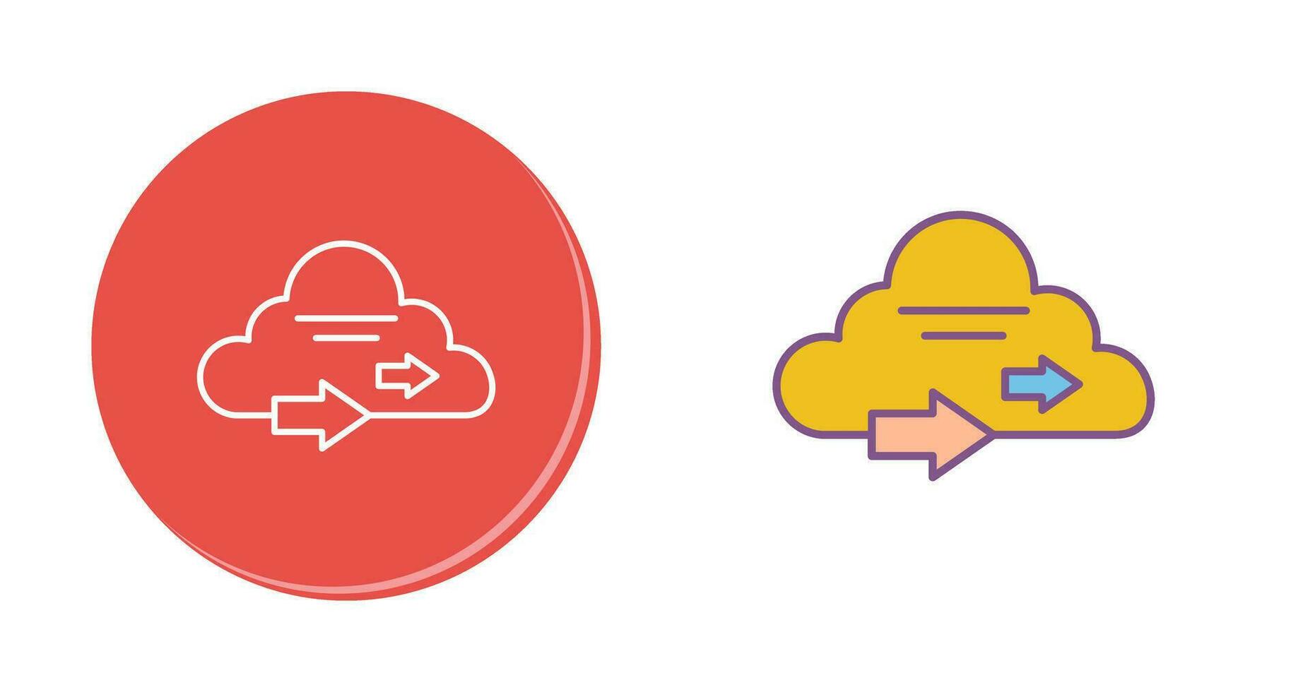 Cloud Computing Vector Icon