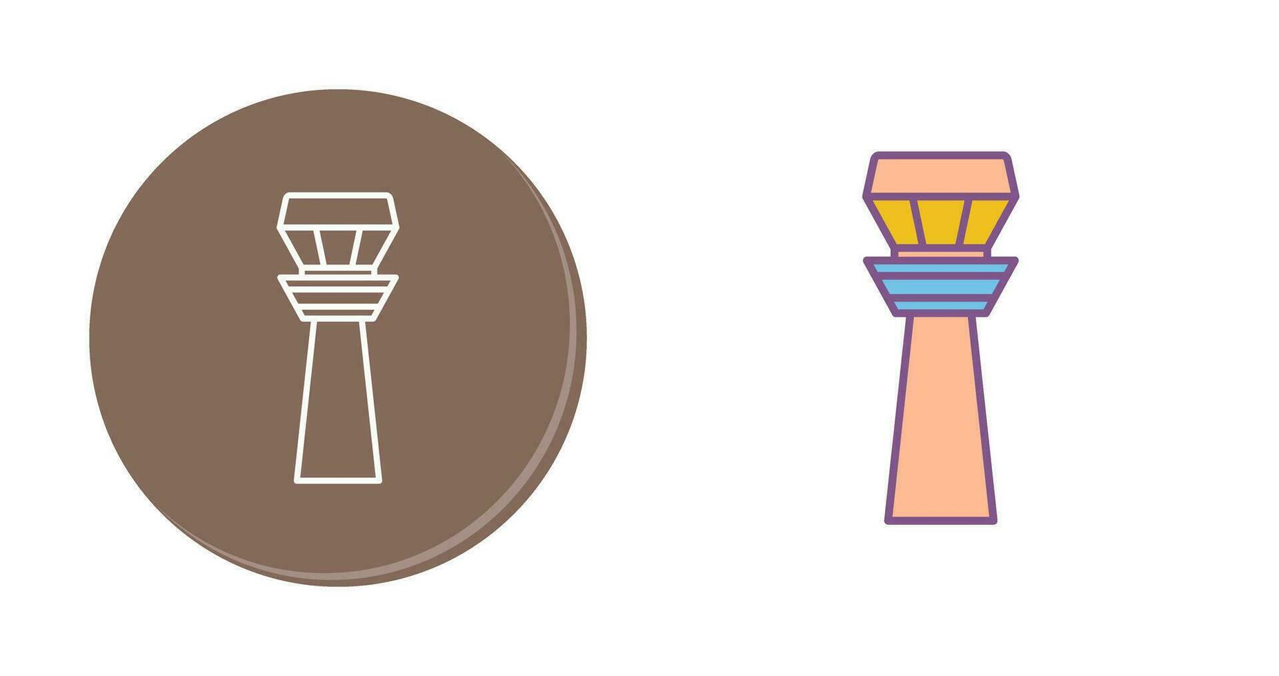 Control Tower Vector Icon