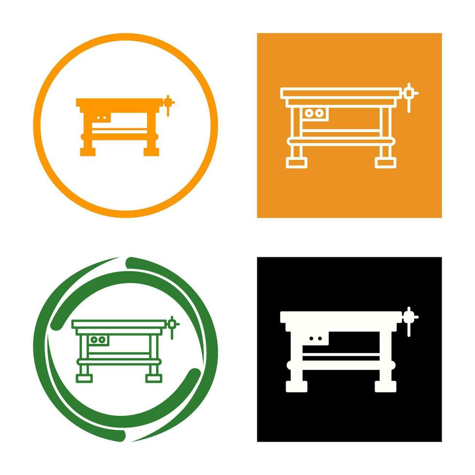 Work Bench Vector Icon