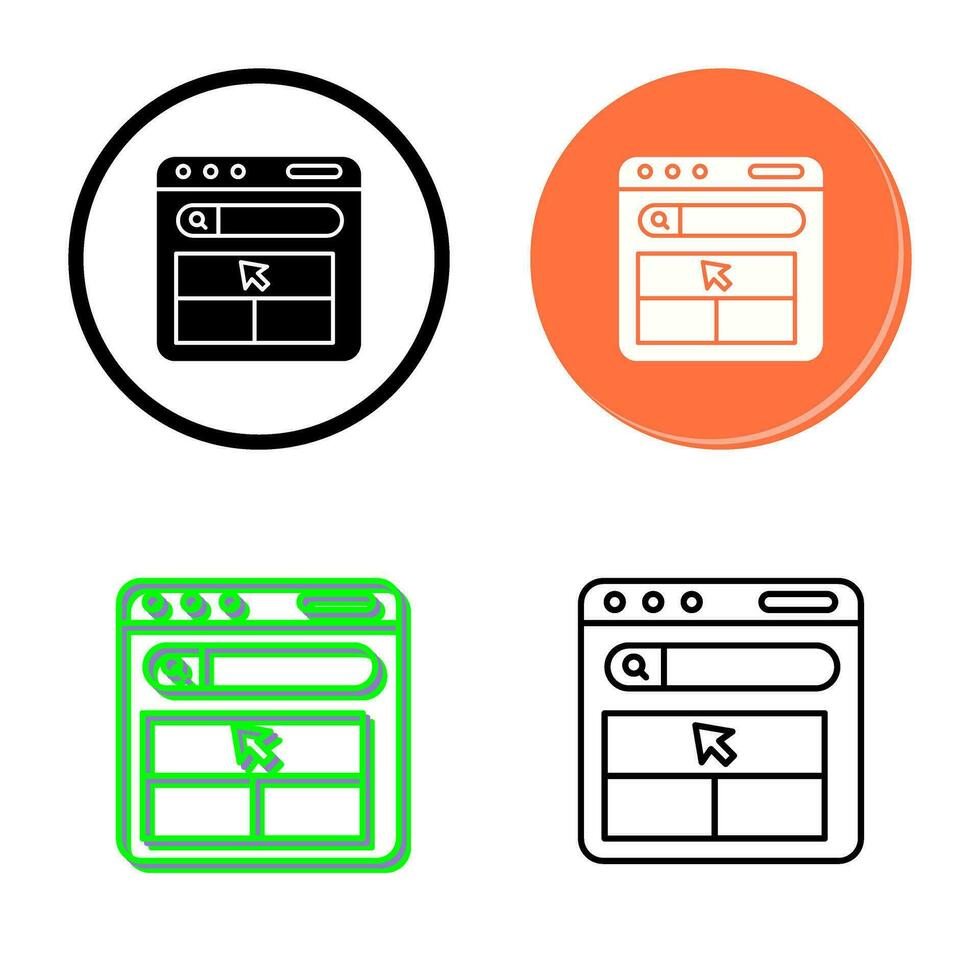 Website Vector Icon