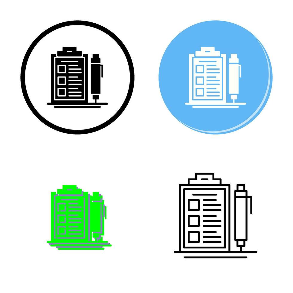 Check List Vector Icon