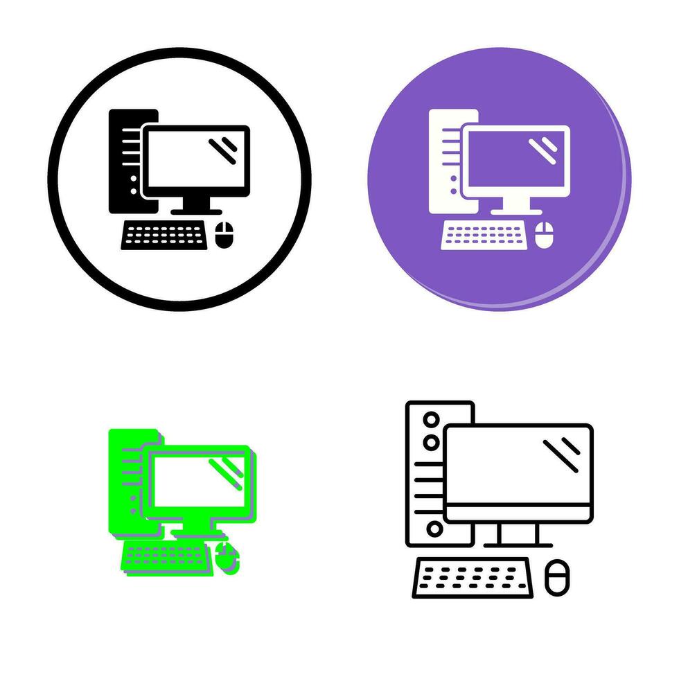 Computer Vector Icon 34664857 Vector Art at Vecteezy