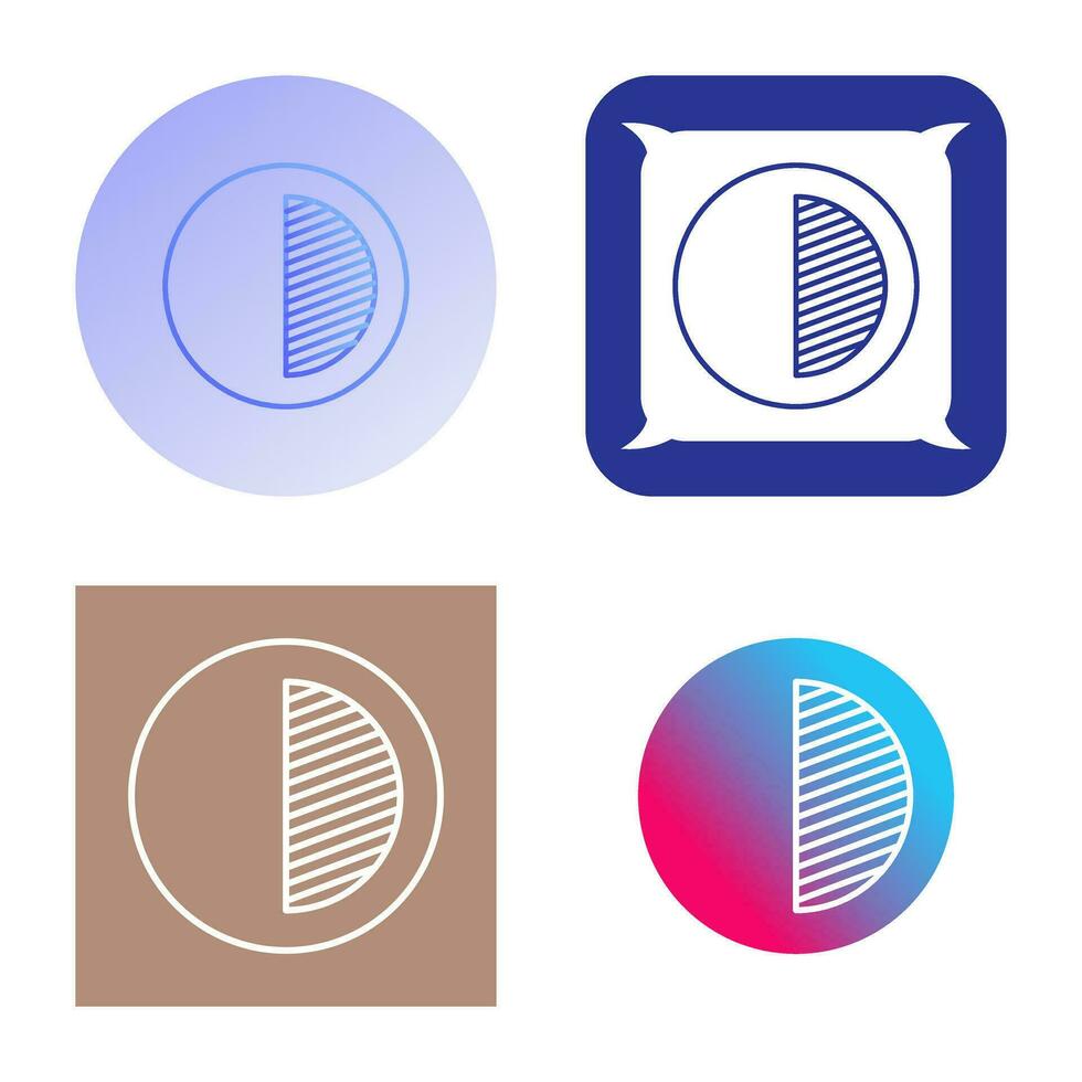 Unique Contrast Vector Icon