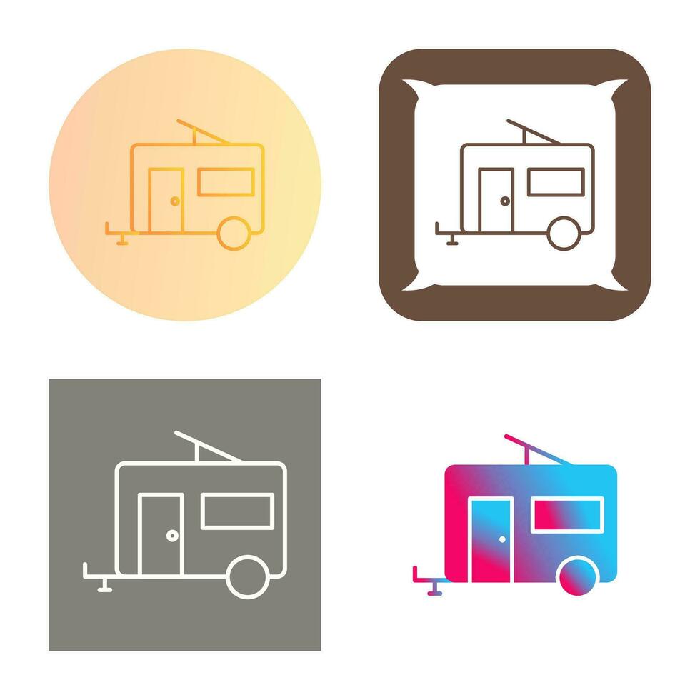 Trailer Vector Icon