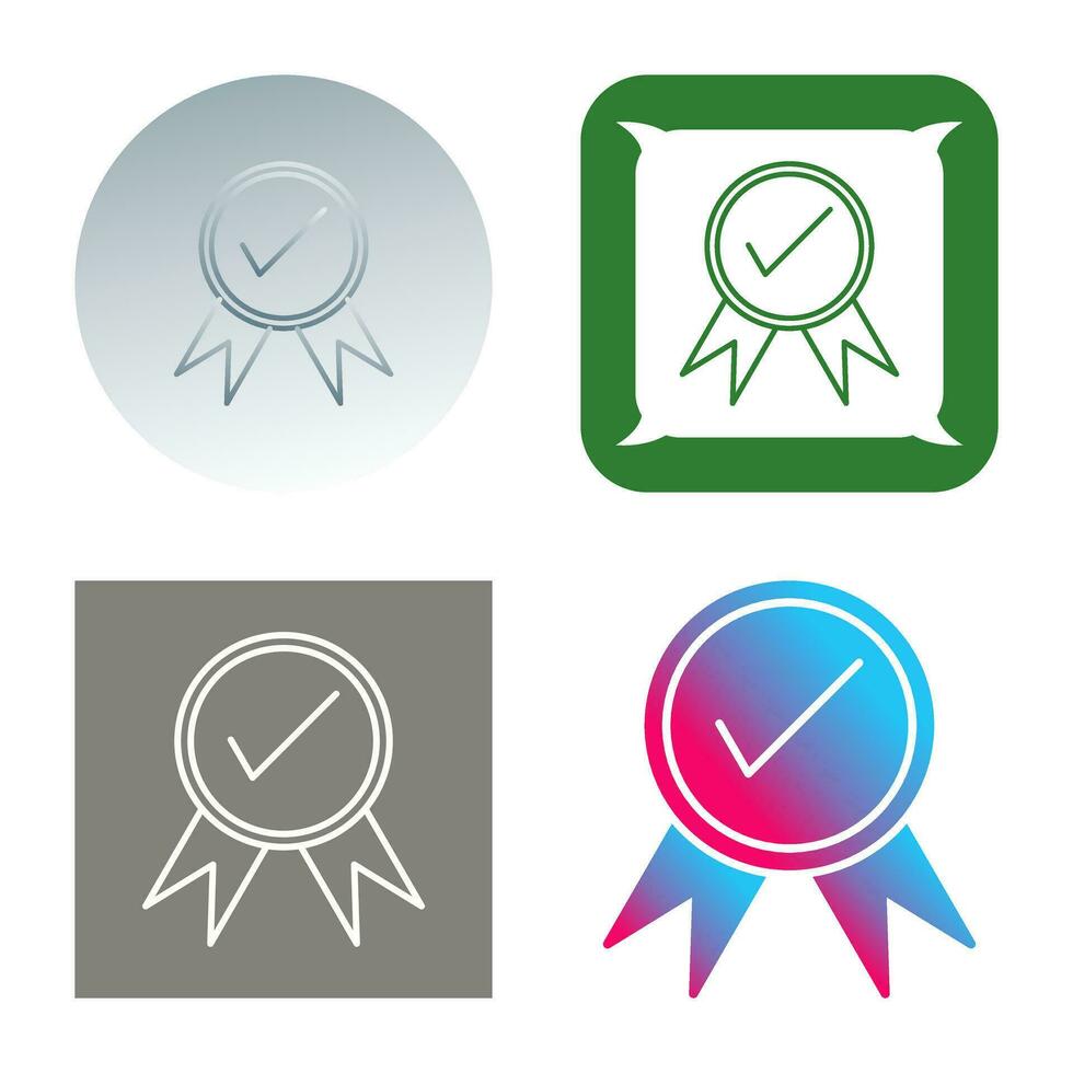 Unique Quality Control Vector Icon