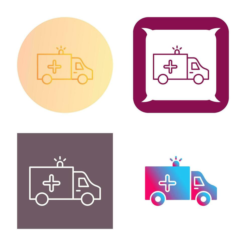 Ambulance Vector Icon