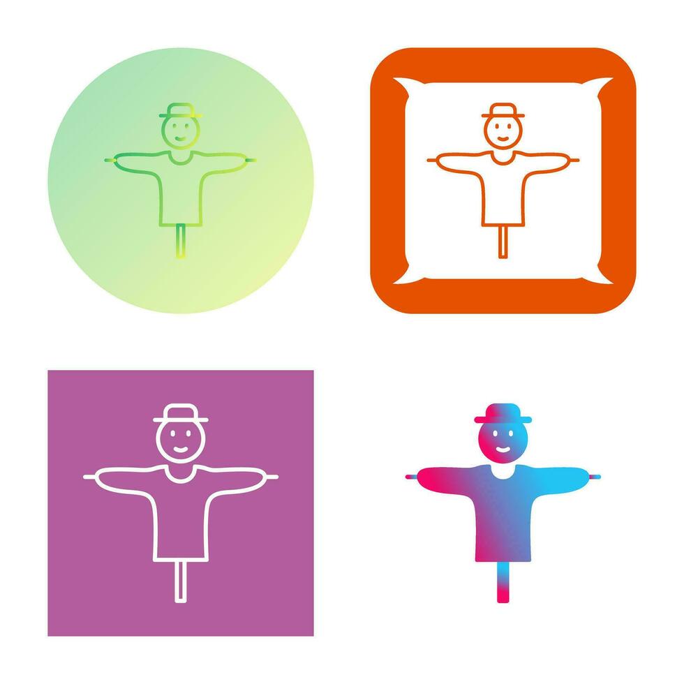 Scare Crow Vector Icon
