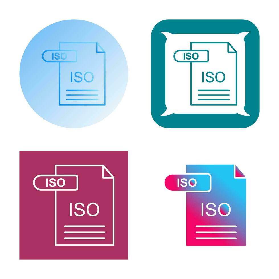 ISO Vector Icon